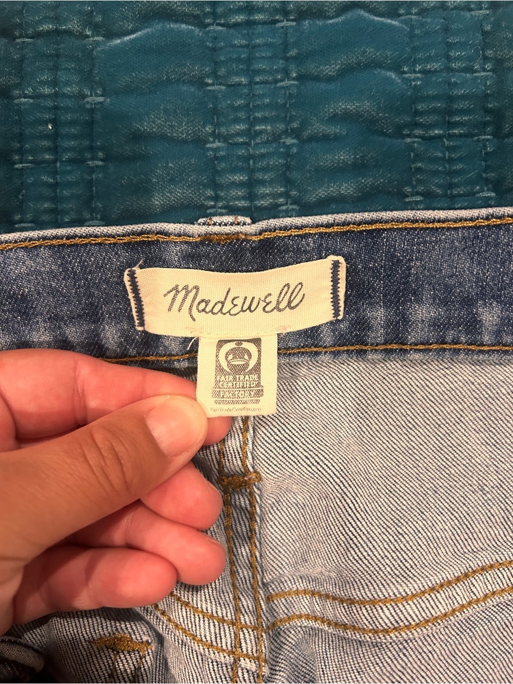 Madewell The Perfect Vintage Jeans – Size 30 | High Rise | Cropped Raw Hem - Picture 2 of 8